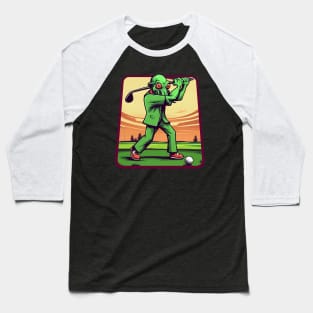 Cthulhu funny golf player Baseball T-Shirt